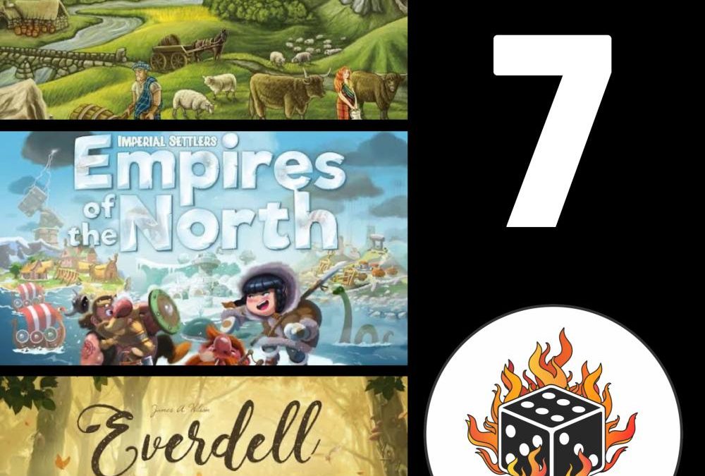 Everdell, Imperial Settlers: Empires of the North, Clans of Caledonia