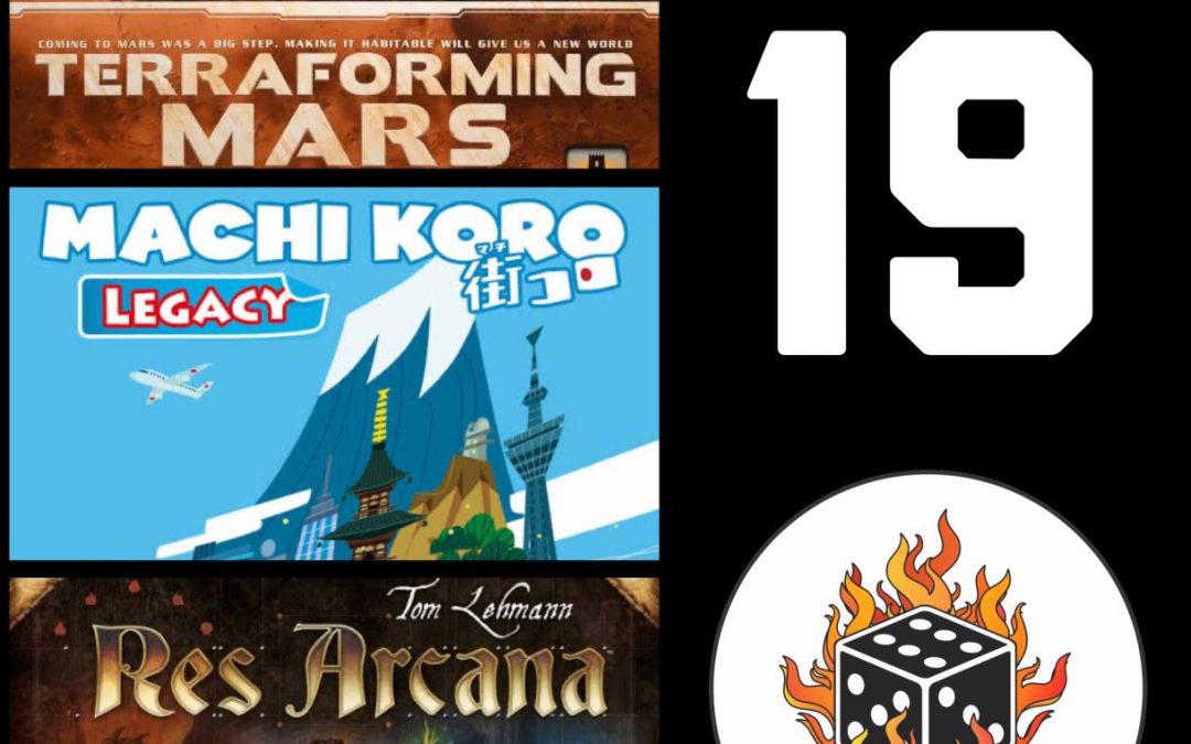 Machi Koro Legacy, Res Arcana, Terraforming Mars