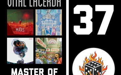 37 – Special guest Vital Lacerda, plus Bonfire, The Cost, Barrage, Detective Season One, Root, Ride The Rails
