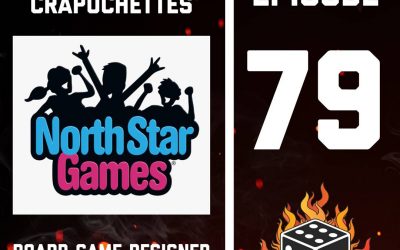 79 – Special guest: Dominic Crapuchettes from North Star Games! Plus High Society, Waste Knights, Shards of Infinity