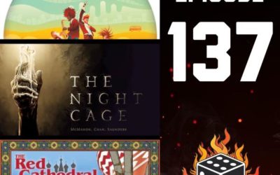 137: On Tour, The Night Cage, The Red Cathedral
