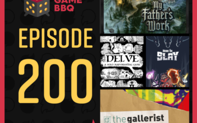 200: Delve, My Father’s Work, The Gallerist, Here To Slay